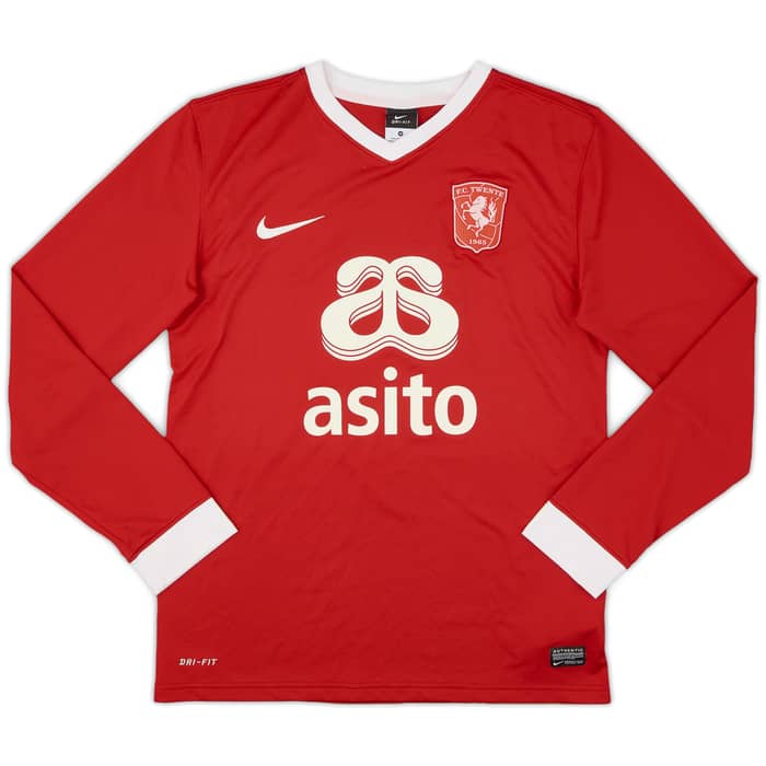 2012-13 FC Twente Home L/S Shirt #13 - 6/10 - (M)