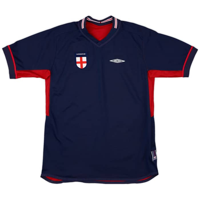 2002-04 England Away Shirt - 7/10 - (XL.Boys)