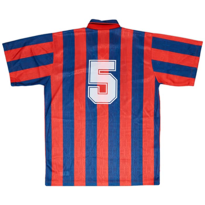 1990-91 Taranto Match Issue Home Shirt #5