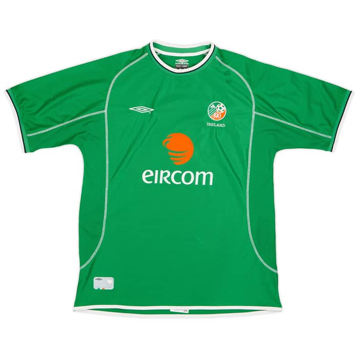 2001-03 Ireland Home Shirt Duff #9