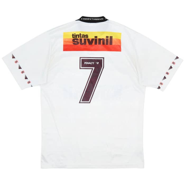 1995 Corinthians Home Shirt #9 - 8/10 - (XL)