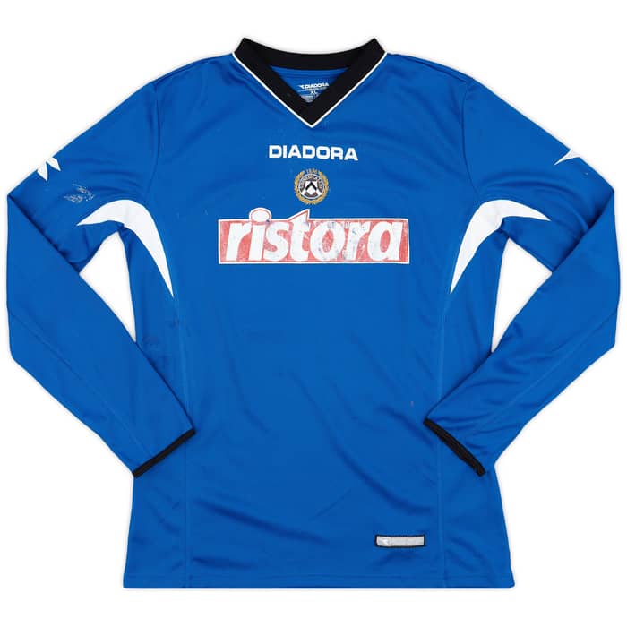 2001-02 Udinese Away L/S Shirt #19 - 4/10 - (XL)