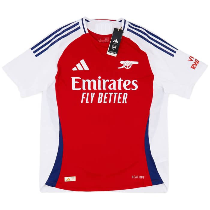 2024-25 Arsenal Authentic Home Shirt Saliba #2