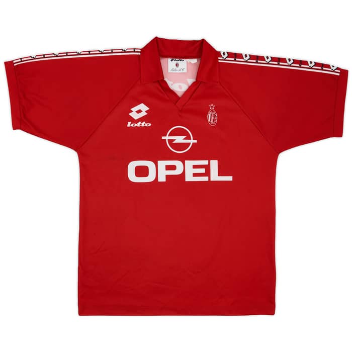 1995-96 AC Milan Lotto Training Shirt - 7/10 - (L)