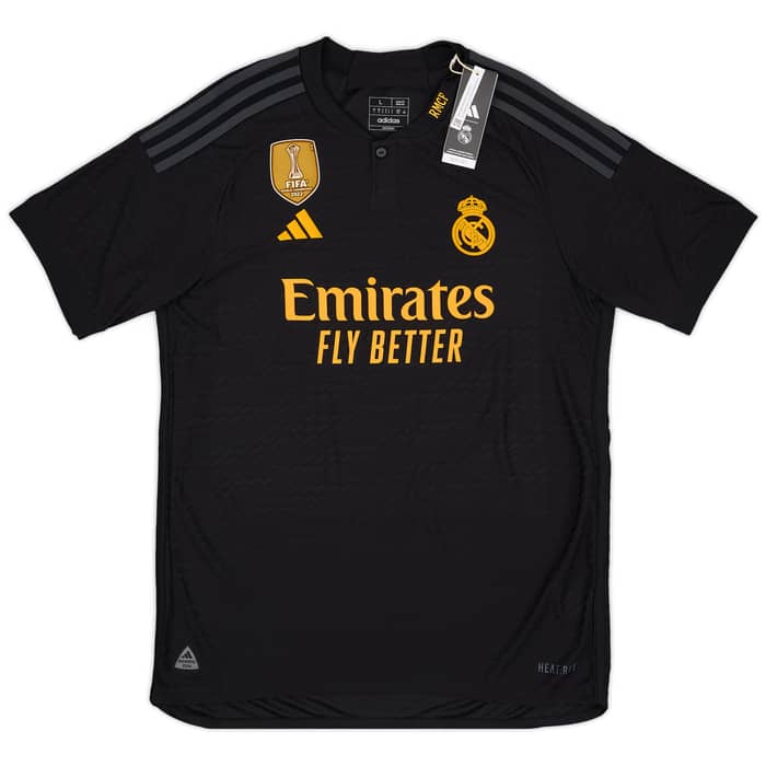 2023-24 Real Madrid Authentic Third Shirt Camavinga #12 (L)