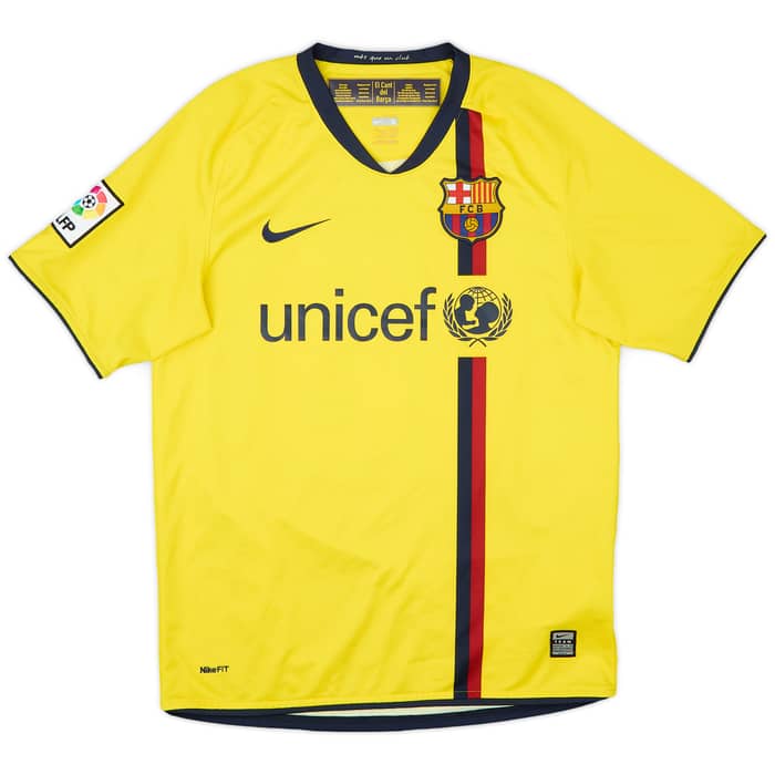 2008-10 Barcelona Away Shirt Messi #10 - 6/10 - (S)