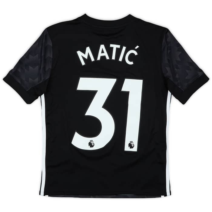 2017-18 Manchester United Away Shirt Matic #31 - 9/10 - (M.Boys)