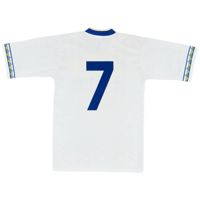 1992-93 Leeds United Home Shirt #7 - 9/10 - (S)