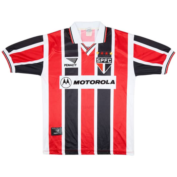 2000 Sao Paulo Home Shirt - 8/10 - (L)