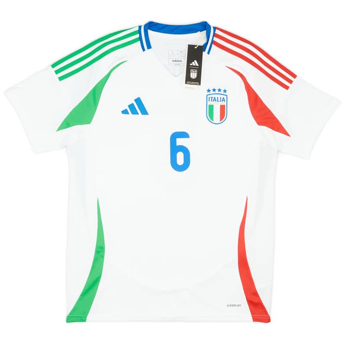 2024-25 Italy Away Shirt Udogie #6