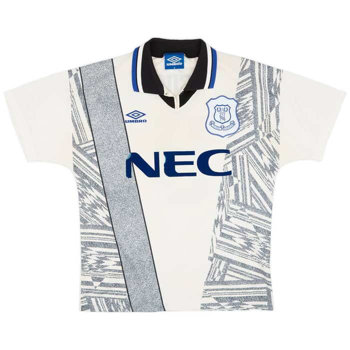 1994-95 Everton Away Shirt Ferguson #9 - 6/10 - (M)