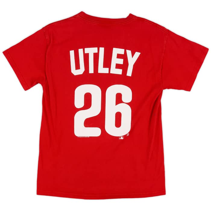 2008 Philadelphia Phillies Utley #26 MLB Tee - 5/10 - (M)