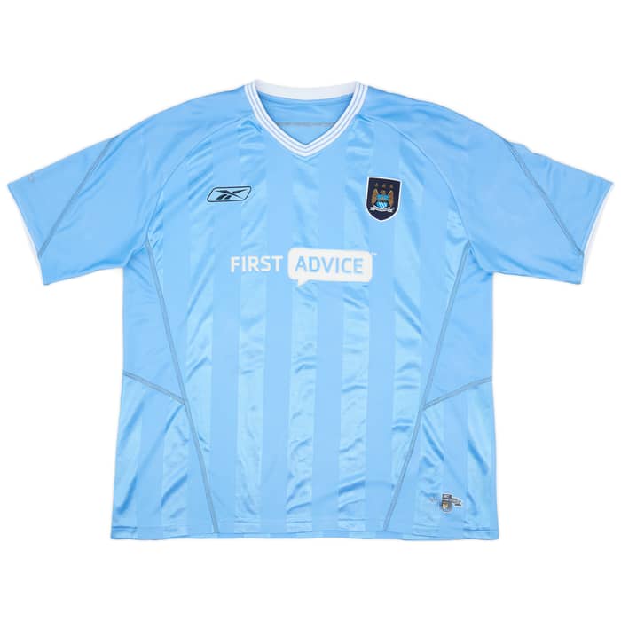 2003-04 Manchester City Home Shirt Anelka #39 - 6/10 - (XXL)