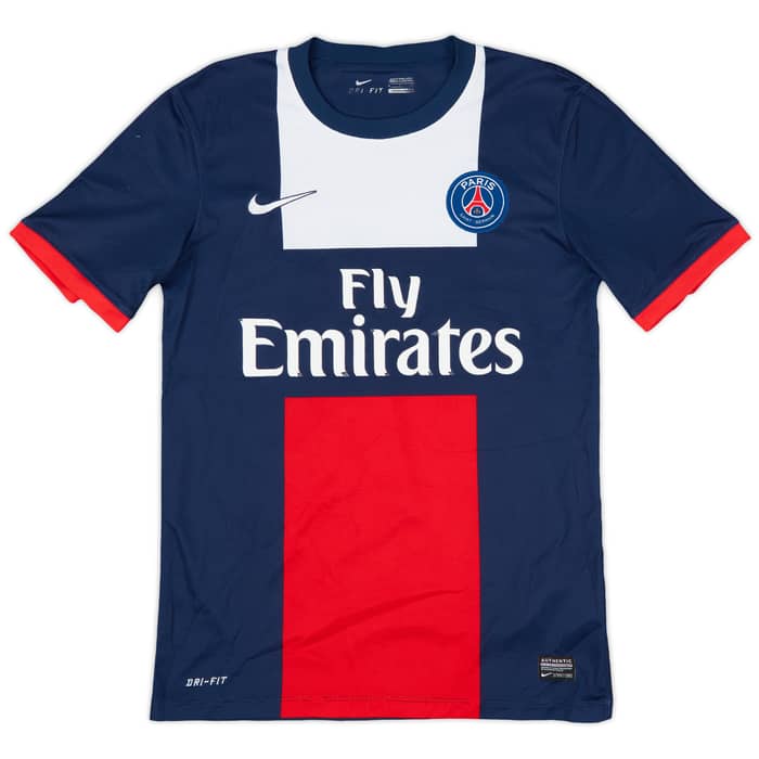 2013-14 Paris Saint-Germain Home Shirt Beckham #32 - 5/10 - (S)