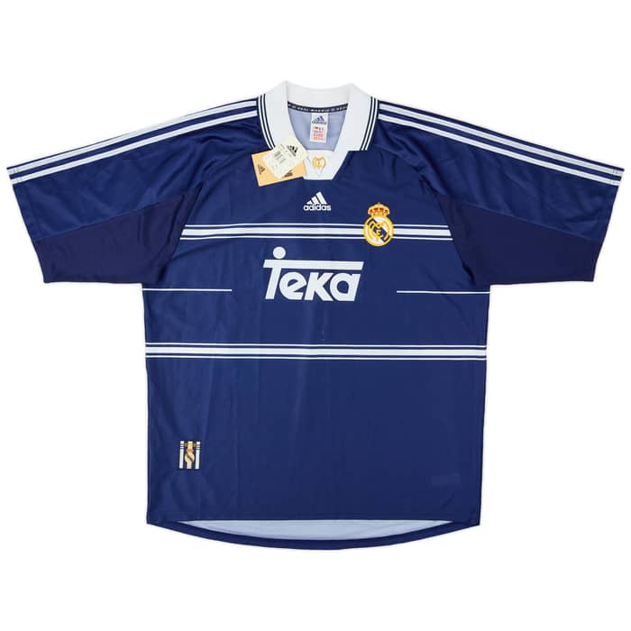 1998-99 Real Madrid Away Shirt Raul #7 (XL)