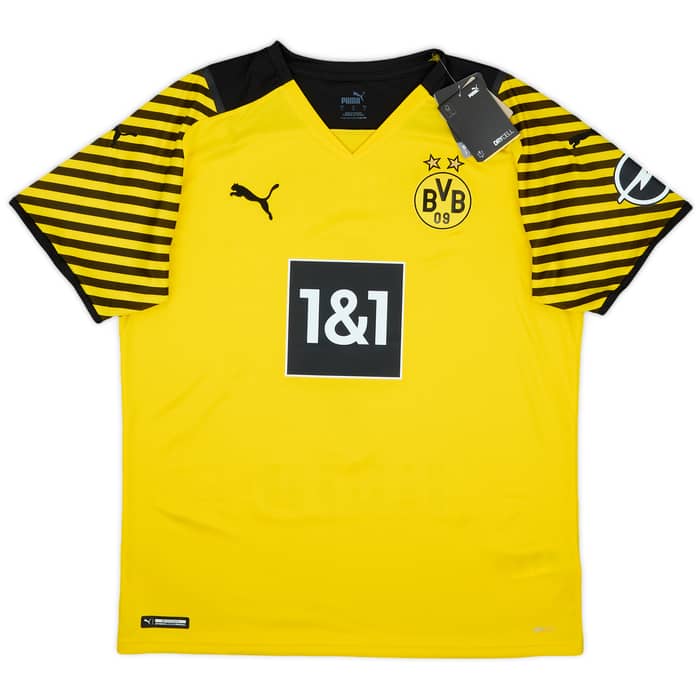 2021-22 Borussia Dortmund Home Shirt Haaland #9 (L)