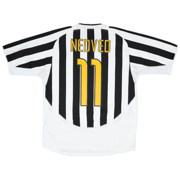 2003-04 Juventus Home Shirt Nedved #11 - 6/10 - (L)