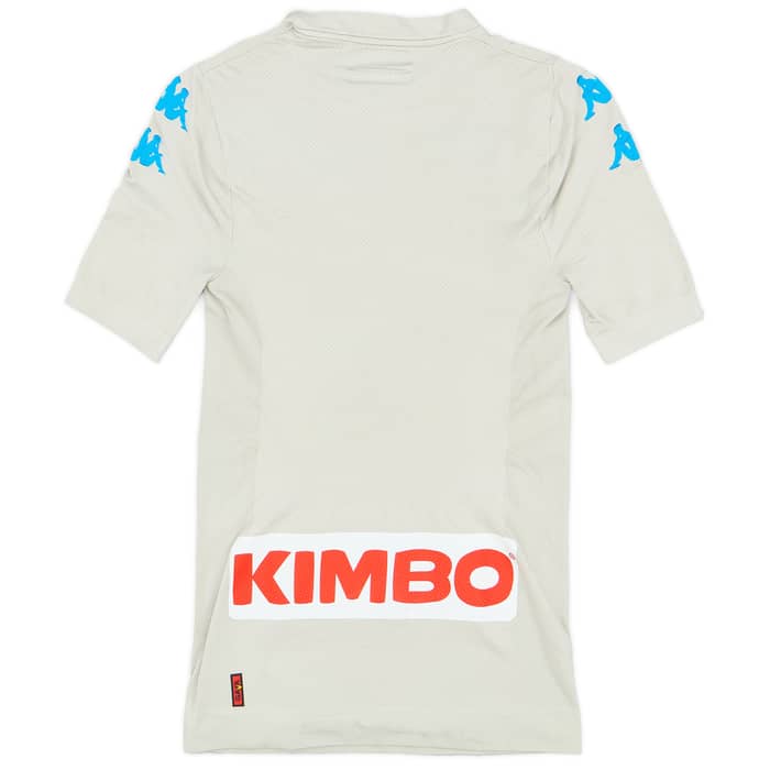2016-17 Napoli European Fourth Authentic Kombat Fit Shirt (S/M)