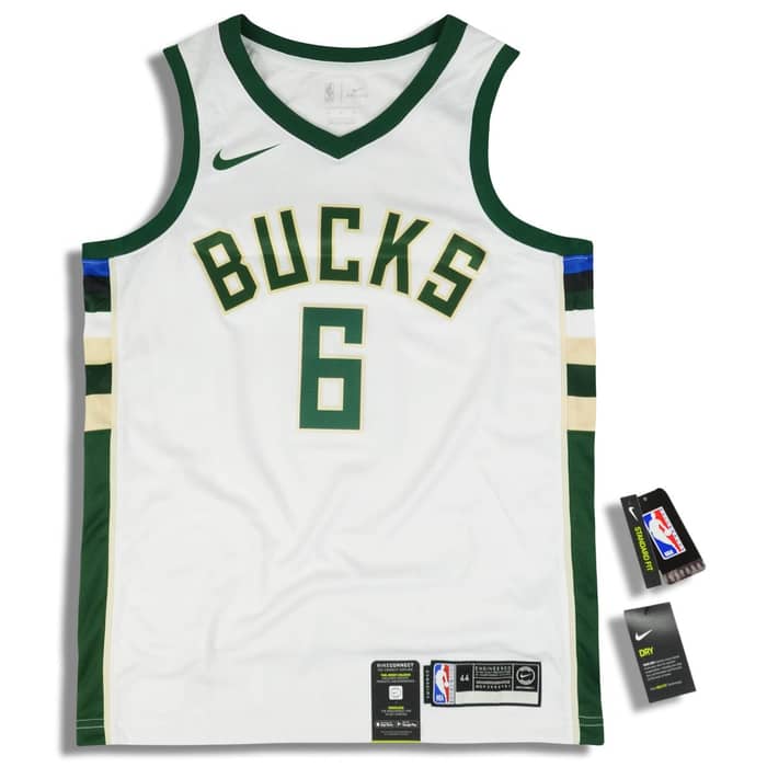 2018-19 Milwaukee Bucks Bledsoe #6 Nike Swingman Jersey (Home) M - W/Tags