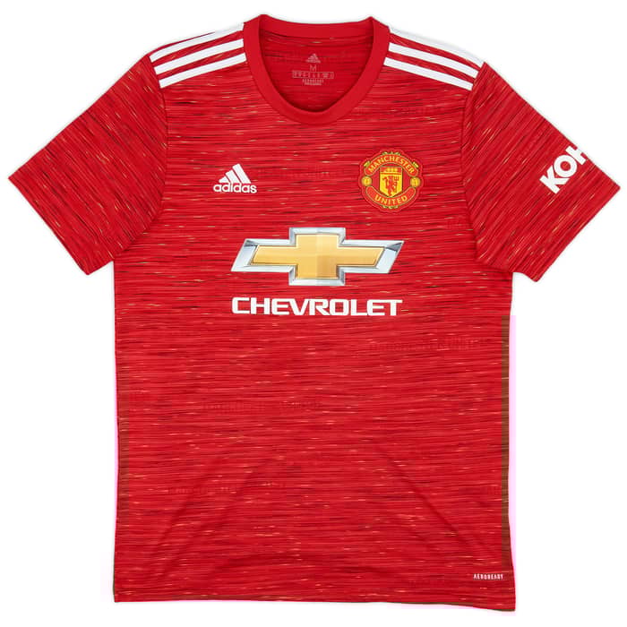 2020-21 Manchester United Home Shirt B.Fernandes #18 - 10/10 - (M)