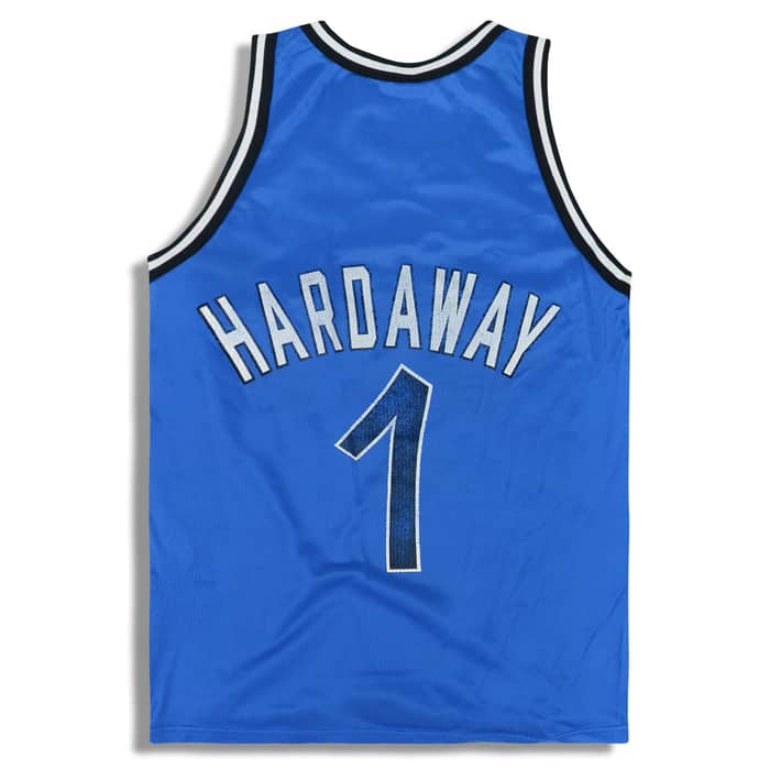 1995-98 Orlando Magic Hardaway #1 Champion Jersey (Away) M