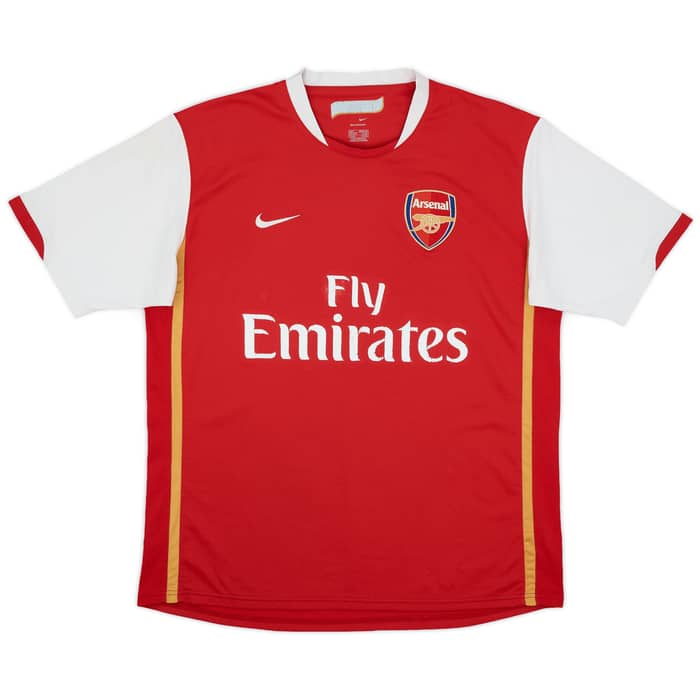 2006-08 Arsenal Home Shirt Gallas #10 - 5/10 - (L)