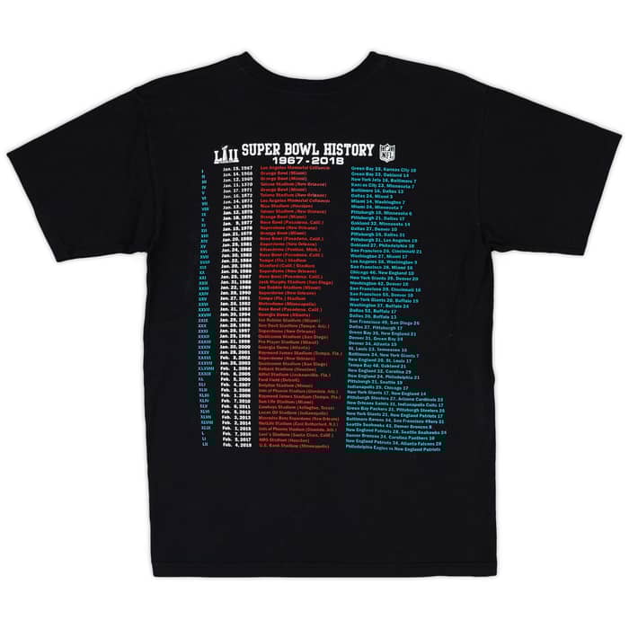2018 Super Bowl LII Graphic Tee - 9/10 - (S)