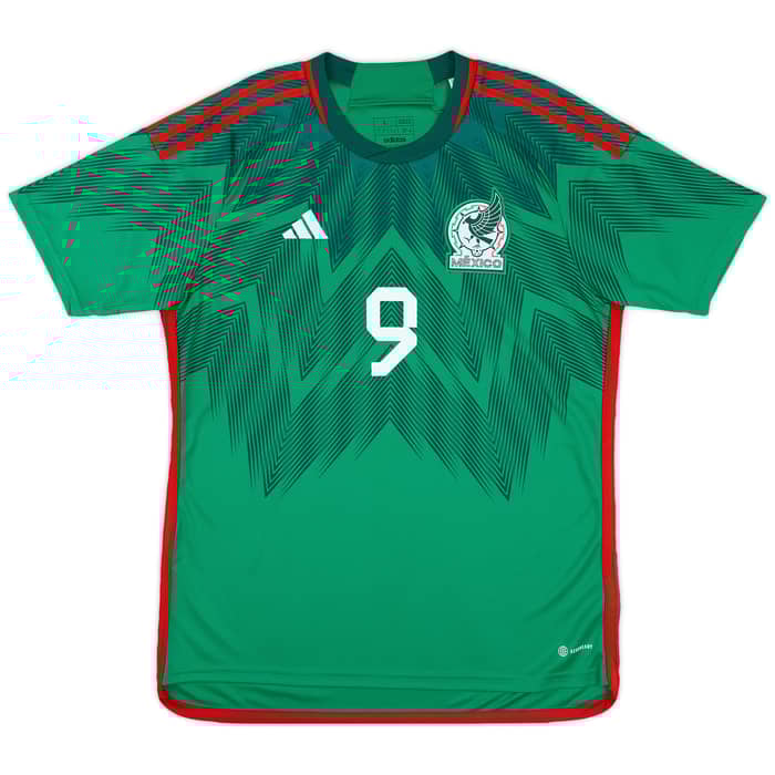 2022-23 Mexico Home Shirt Raul #9 - As New