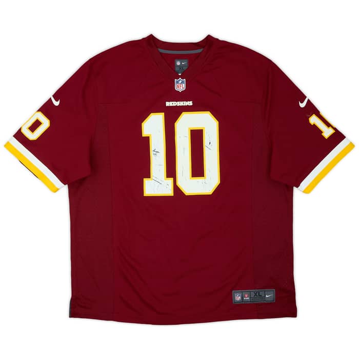 2012-15 Washington Redskins Griffin III #10 Nike Game Home Jersey - 4/10 - (XL)