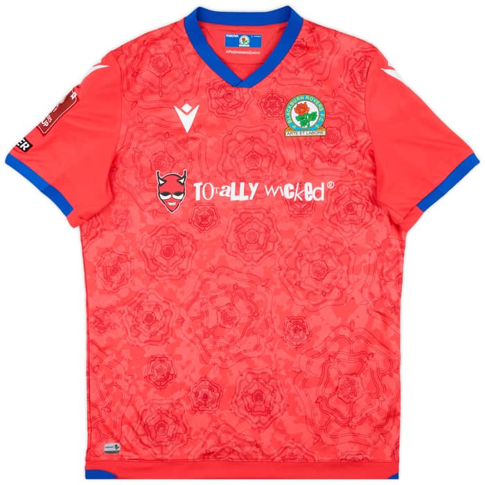 2022-23 Blackburn Match Issue FA Cup Third Shirt Gallagher #9