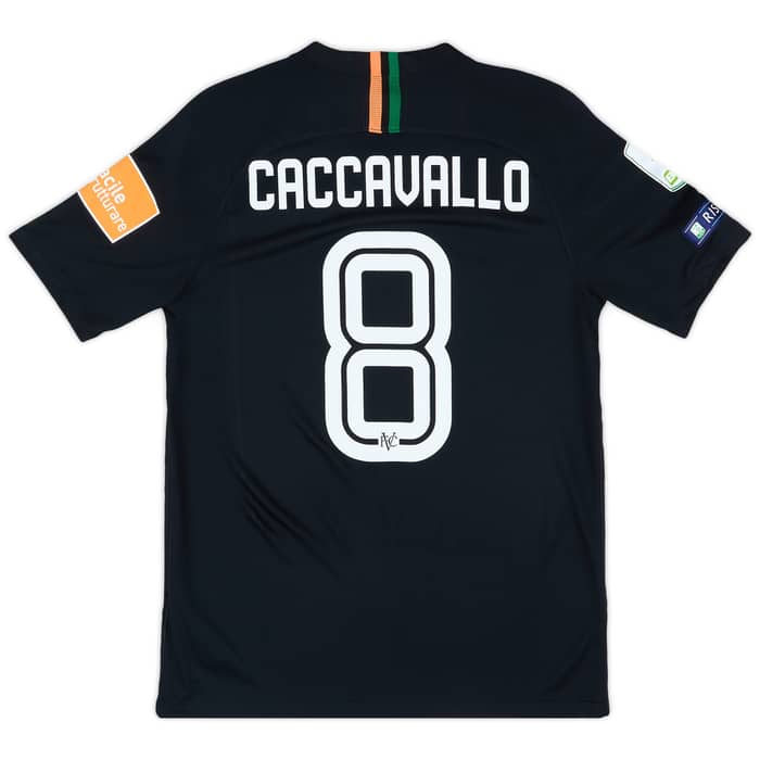 2019-20 Venezia Match Issue Home Shirt Caccavallo #8 - As New - (M)