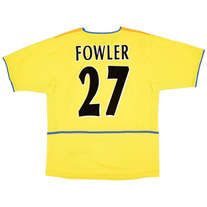2002-03 Leeds United Away Shirt Fowler #27 - 8/10 - (L)