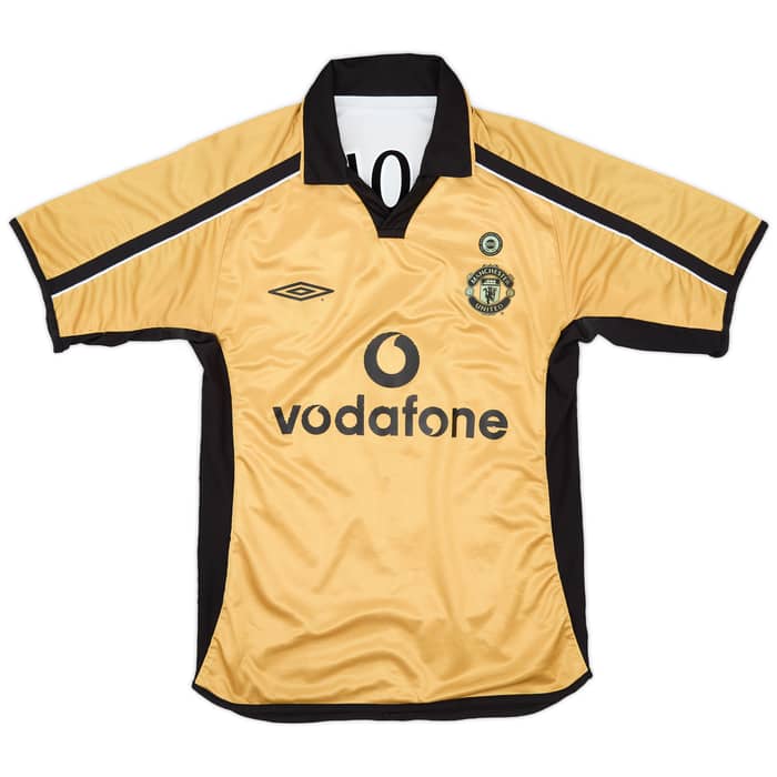 2001-02 Manchester United Centenary Away/Third Shirt Scholes #18 - 5/10 - (S)