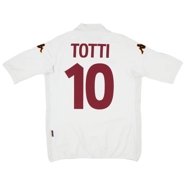 2002-03 Roma Away Shirt Totti #10 - 6/10 - (M)