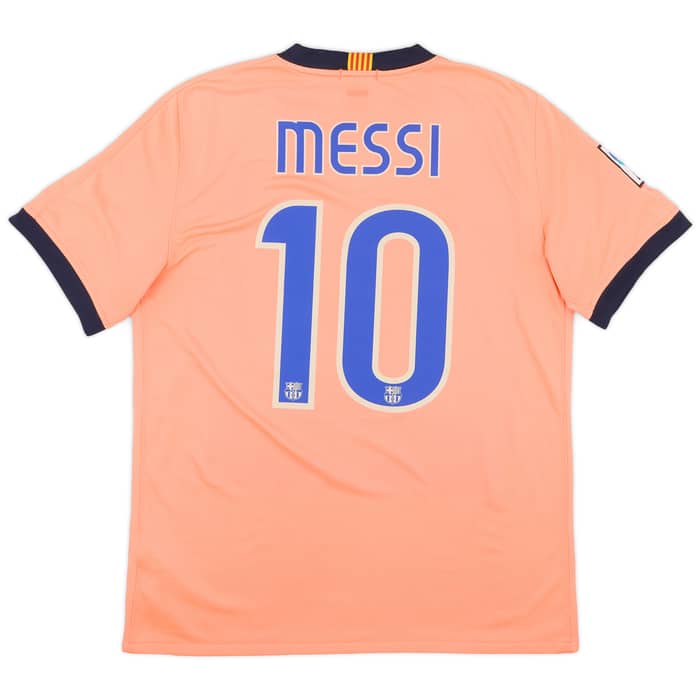 2009-10 Barcelona Away Shirt Messi #10 - 5/10 - (M)