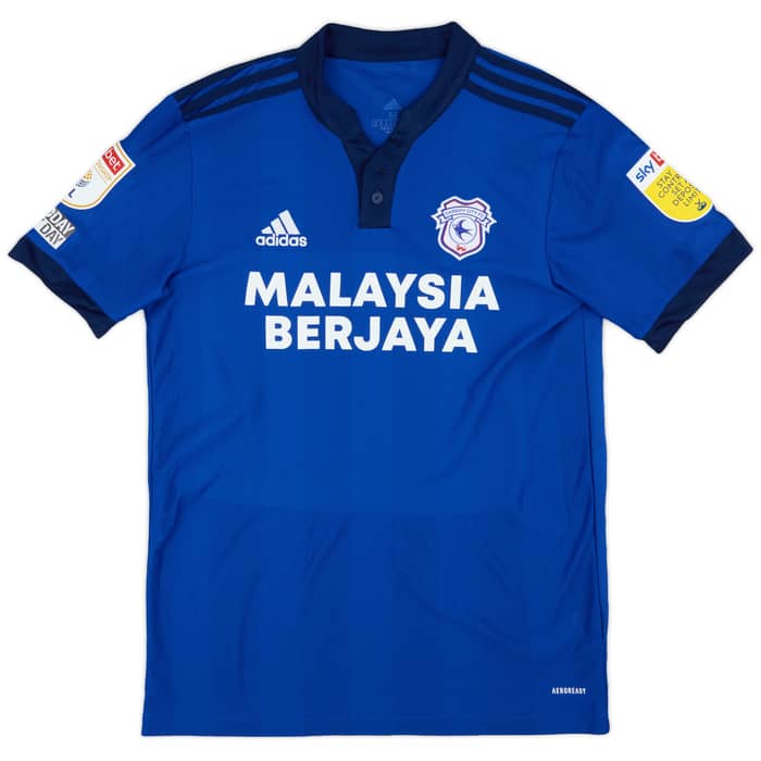 2021-22 Cardiff Match Issue Home Shirt Watters #23