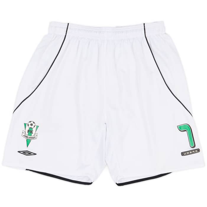 2010-11 FK Jablonec Player Issue Home Shorts - 5/10 - (L)