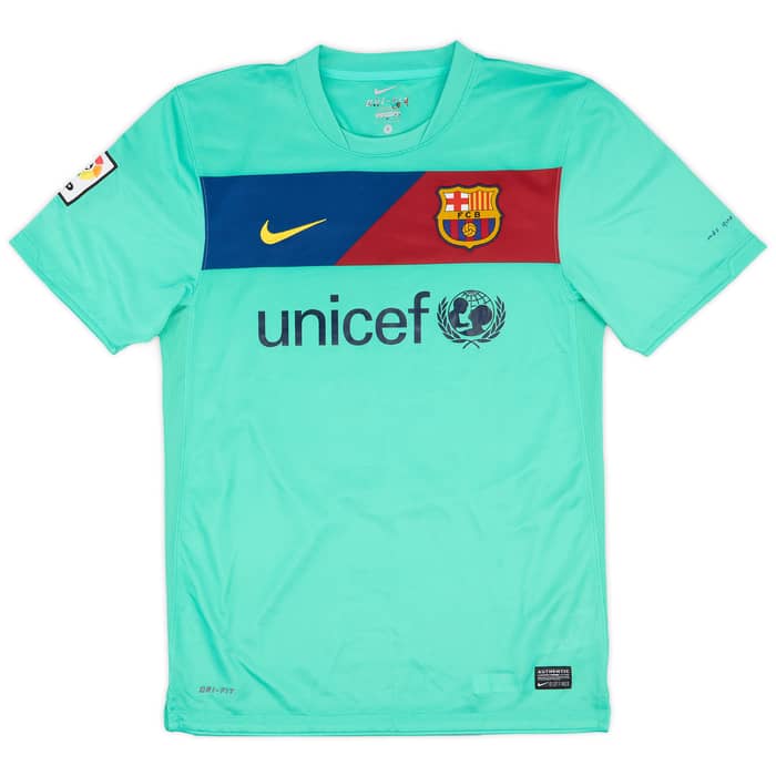 2010-11 Barcelona Away Shirt Messi #10 - 7/10 - (S)