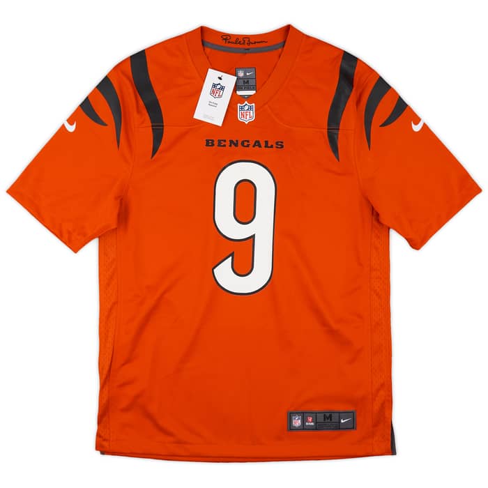 2021-24 Cincinnati Bengals Burrow #9 Nike Game Alternate Jersey (M)