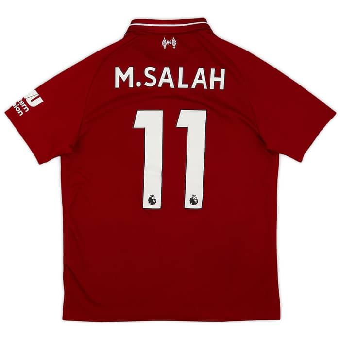 2018-19 Liverpool Home Shirt M.Salah #11 - 7/10 - (S)