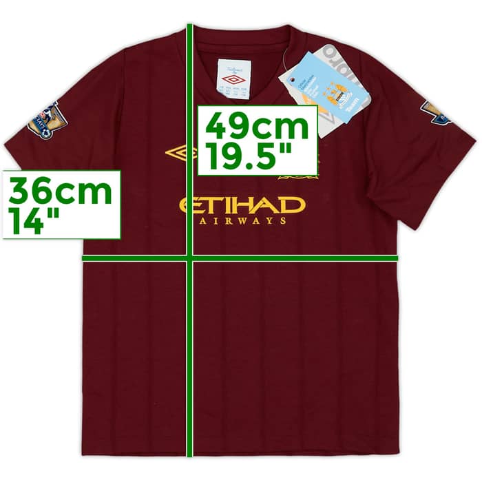 2012-13 Manchester City Away Full Kit (6-7 Years)