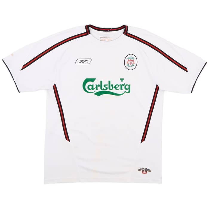 2003-04 Liverpool Away Shirt Gerrard #17 - 5/10 - (M)