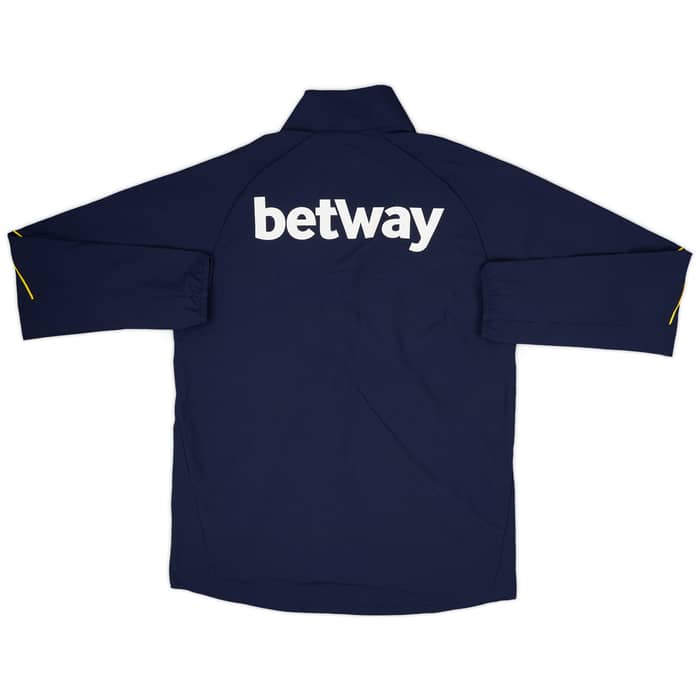 2017-19 West Ham Umbro Hooded Track Jacket - 8/10 - (L)