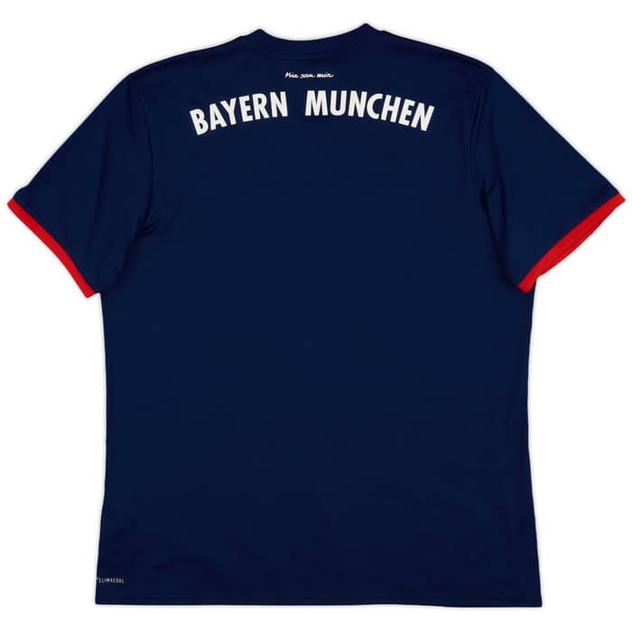 2017-18 Bayern Munich Away Shirt - 9/10 - (XL)