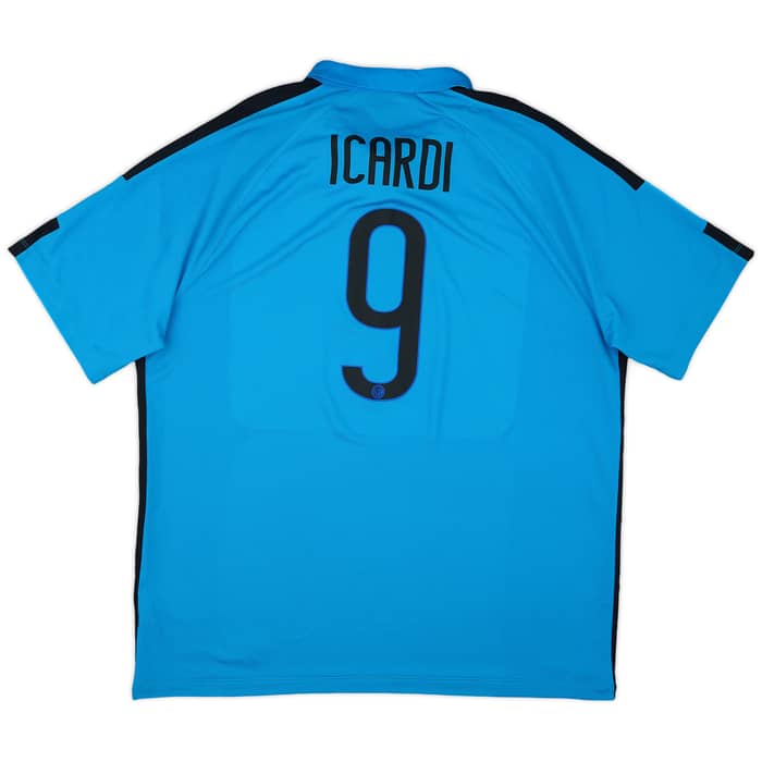 2014-15 Inter Milan Third Shirt Icardi #9 - 10/10 - (XXL)