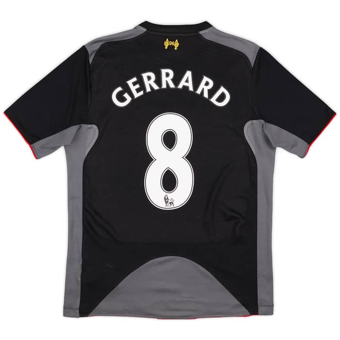 2012-13 Liverpool Away Shirt Gerrard #8 - 7/10 - (S)