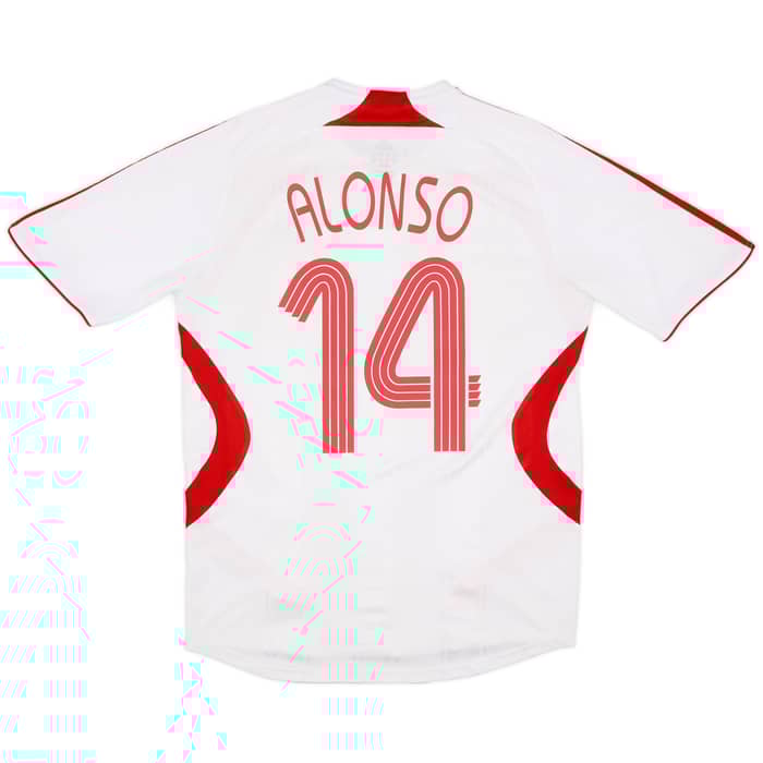 2007-08 Liverpool Away Shirt Alonso #14 - 5/10 - (M)