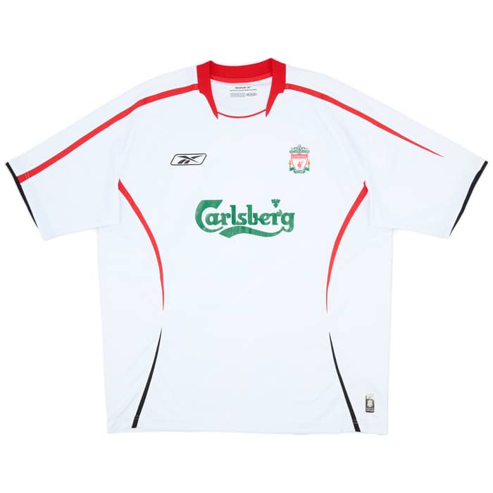 2005-06 Liverpool Away Shirt Gerrard #8 - 6/10 - (XL)