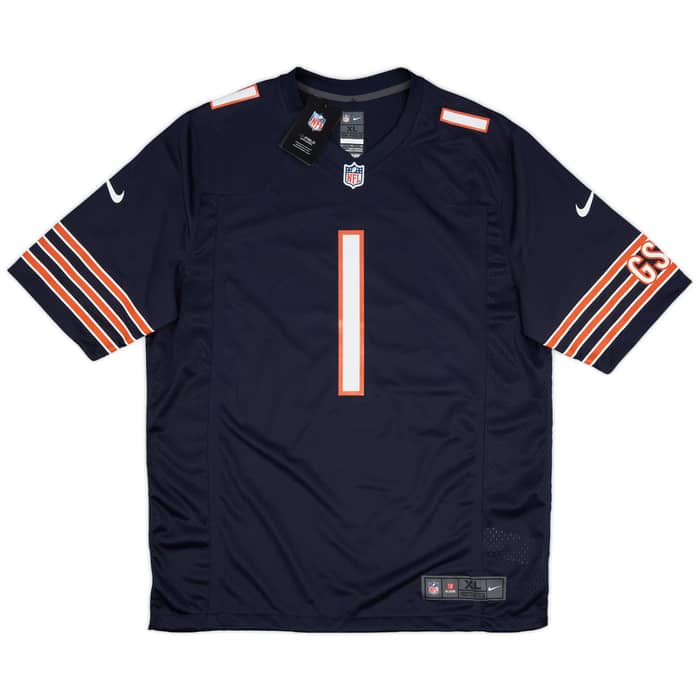 2021-24 Chicago Bears Fields #1 Nike Game Home Jersey (XL)