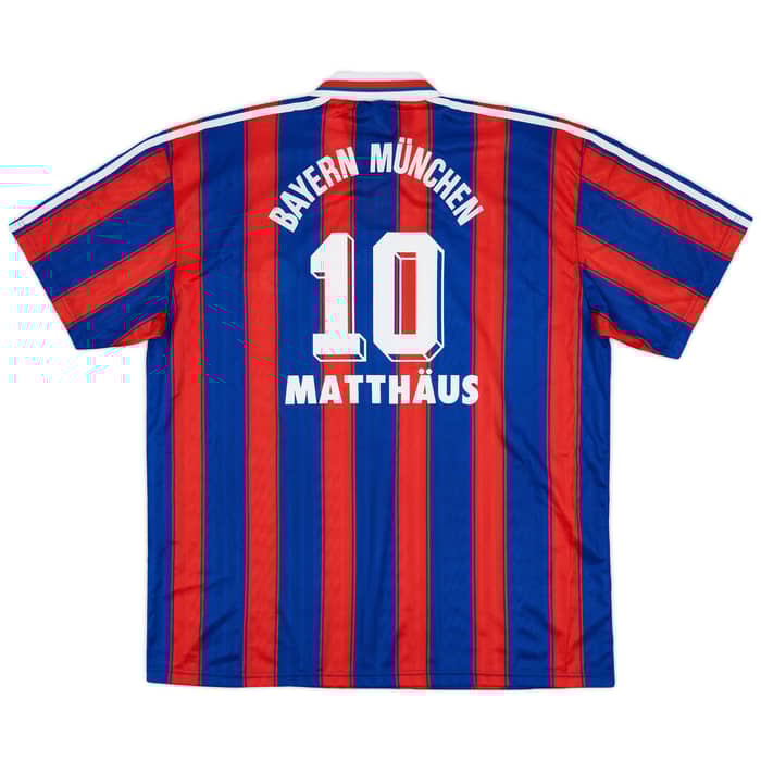 1995-97 Bayern Munich Home Shirt Matthaus #10 (XXL)